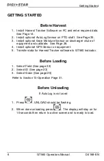 Preview for 6 page of Digistar GT560 AUTOLOG Operator'S Manual