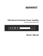 Предварительный просмотр 1 страницы DIGISYNTHETIC DSQ2400 Owner'S Manual