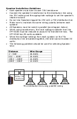 Preview for 3 page of Digital Acoustics COMTR4070-WA Getting Started Manual