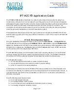 Digital Acoustics IP7-MZC-FD Application Manual preview