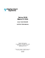 Digital Alert Systems 3185E Instruction Manual предпросмотр