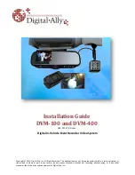 Предварительный просмотр 1 страницы Digital-Ally DVM-100 Installation Manual