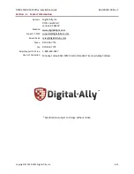 Preview for 21 page of Digital-Ally DVM-250 Installation Manual