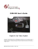 Digital-Ally DVM-500 User Manual предпросмотр