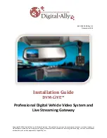 Digital-Ally DVM-LIVE Installation Manual предпросмотр