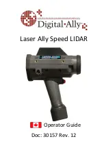 Digital-Ally Laser Ally Speed LIDAR Operator'S Manual предпросмотр