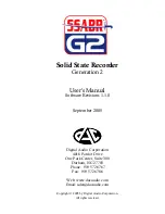 Предварительный просмотр 3 страницы Digital Audio Corporation SSABR G2 User Manual