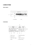 Предварительный просмотр 6 страницы Digital Audio Labs POWERSHAPE PS-2.1 User Manual