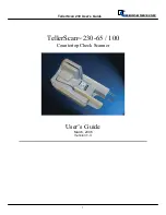 Digital Check TellerScan 230-100 User Manual preview
