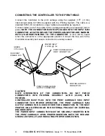 Preview for 8 page of Digital Design EVOLUTION SC Installation And Operation Manual