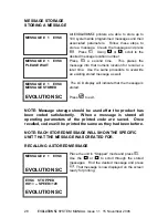 Preview for 44 page of Digital Design EVOLUTION SC Installation And Operation Manual