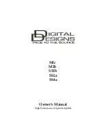 Digital Design M1c Owner'S Manual preview