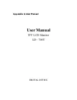 Digital Device LD - 700T User Manual preview