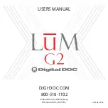 Предварительный просмотр 12 страницы Digital Doc LUM G2 User Manual