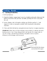 Предварительный просмотр 8 страницы Digital Dream L'espion mini User Manual