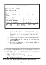 Предварительный просмотр 7 страницы Digital Electronics Corporation PL-FD210 Installation Manual