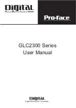 Preview for 1 page of Digital Electronics Corporation Pro-face GLC2300 User Manual