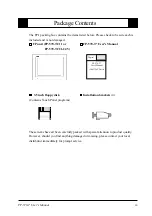 Предварительный просмотр 9 страницы Digital Electronics FP-570-T User Manual