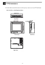 Предварительный просмотр 5 страницы Digital Electronics FP790-T21 Installation Manual