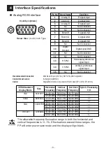 Предварительный просмотр 8 страницы Digital Electronics FP790-T21 Installation Manual