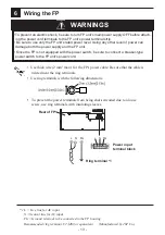 Предварительный просмотр 13 страницы Digital Electronics FP790-T21 Installation Manual