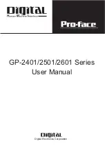 Digital Electronics GP-2401 Series User Manual предпросмотр