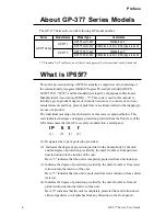 Preview for 10 page of Digital Electronics GP-377 Series User Manual