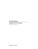 Digital Equipment LA310 Installation And User Manual preview