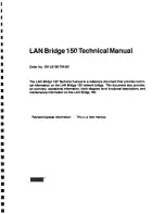 Preview for 2 page of Digital Equipment Lan Bridge 150 Technical Manual