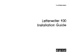 Digital Equipment Letterwriter 100 Installation Manual preview