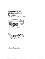 Предварительный просмотр 3 страницы Digital Equipment MicroVAX 3500 Operation Manual