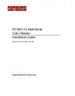 Digital Equipment PCXBV-Y Series Installation Manual предпросмотр