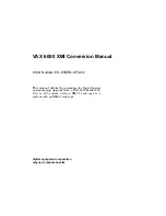 Digital Equipment VAX 6000 XMI Series Conversion Manual preview