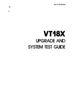 Preview for 2 page of Digital Equipment VT18X Upgrade And System Test Manual