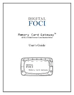 Digital Foci MCG-120 User Manual preview