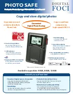 Preview for 1 page of Digital Foci PSF-250 Specifications