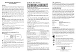 Preview for 2 page of Digital Game Technology Backgammon Timer User Manual