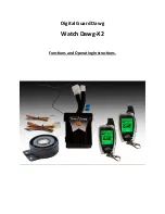 Digital Guard Dawg Watch Dawg-X2 Functions And Operating Instructions preview