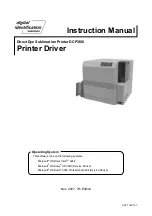 Digital Identification Solutions DCP360i Instruction Manual preview