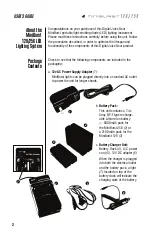 Preview for 3 page of Digital Juice Miniburst 128 User Manual