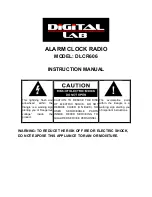 DIGITAL LAB DLCR606 Instruction Manual preview