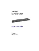 Digital Loggers 20-Port Serial Switch User Manual предпросмотр