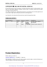 Preview for 3 page of DIGITAL-LOGIC MICROSPACE MSMV104+ Technical  User'S Manual