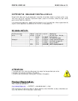 Preview for 2 page of DIGITAL-LOGIC MICROSPACE MSMX104 Technical  User'S Manual