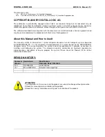 Preview for 2 page of DIGITAL-LOGIC MPC25/L Technical  User'S Manual