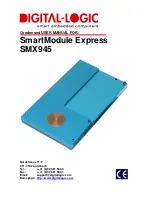 Preview for 1 page of DIGITAL-LOGIC SmartModule Express SMX945 User Manual