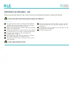 Preview for 1 page of Digital Lumens RLE Series Installation Instructions Manual