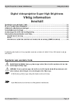 Preview for 23 page of Digital Projection E-VISION 4500 series User Manual