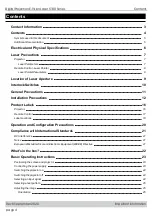 Preview for 4 page of Digital Projection E-Vision 5100 Series Important Information Manual