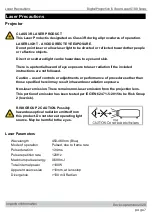 Preview for 7 page of Digital Projection E-Vision 5100 Series Important Information Manual